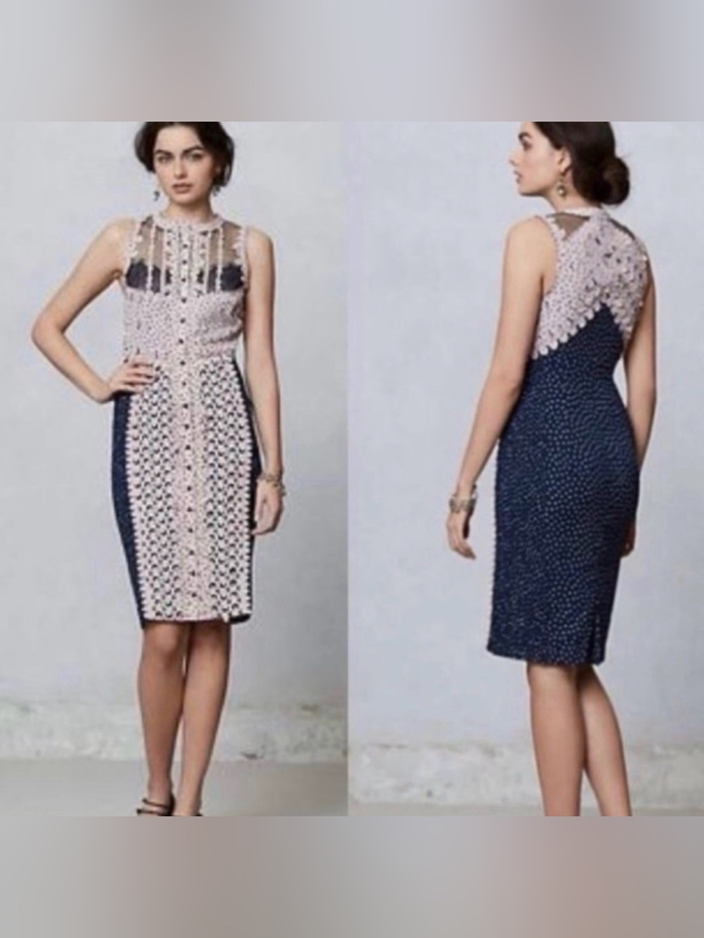 Beguile By Byron Lars Laser Cut Midi Dress
Anthropologie